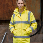 Yoko Ladies Hi-Vis Executive Jacket
