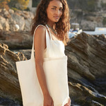 Organic natural dyed maxi bag for life