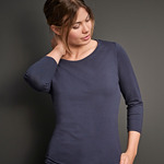 Ladies' Stretch 3/4 Sleeve Tee