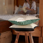 Fairtrade Cotton Piped Cushion Cover