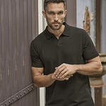 Tee Jays Luxury Stretch V Neck Polo Shirt