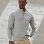 Henbury Unisex Sustainable 1/4 Zip Sweatshirt