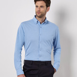 Kustom Kit Long Sleeve Superwash® 60°C Piqué Shirt