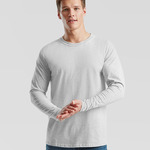 Iconic 195 ringspun premium long sleeve T