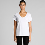 WOS MAPLE V NECK TEE