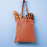 Recycled cotton shopper long handle