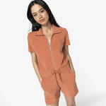 Native Spirit Ladies Terry Towel Short Overall