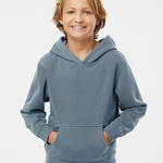 Youth Midweight Pigment-Dyed Hooded Sweatshirt