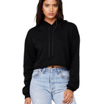 Women's Crop Fleece Hoodie Sweatshirt