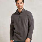 Unisex ‘Recyclight’ 1/4 zip microfleece