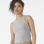 Bella Ladies Micro Rib Racer Tank Top