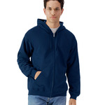 Gildan SoftStyle® Midweight Full Zip Hooded Sweatshirt
