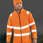Result Genuine Recycled Printable Safety Soft Shell Jacket