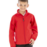 Result Genuine Recycled Kids Two Layer Printable Soft Shell Jacket