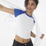 Women’s micro rib raglan baby t-shirt