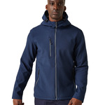Navigate 2-layer hooded softshell jacket