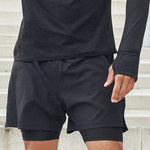 Double-layer sports shorts