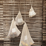 Organic cotton mesh sacks