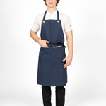 Canvas Bib Apron With Pocket