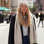 Knitted Scarf & Beanie Gift Set