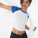 Women's Micro Rib Raglan Baby Tee