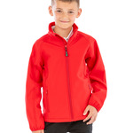 Recycled 2-Layer Printable Junior & Youth Softshell Jacket