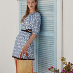 Natural Starched Jute Mini Gift Bag