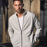 Athletic Full Zip Cardigan