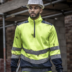 Regatta High Visibility Pro 1/4 Zip Sweatshirt