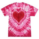 Unisex Shapes Tie-Dyed T-Shirt